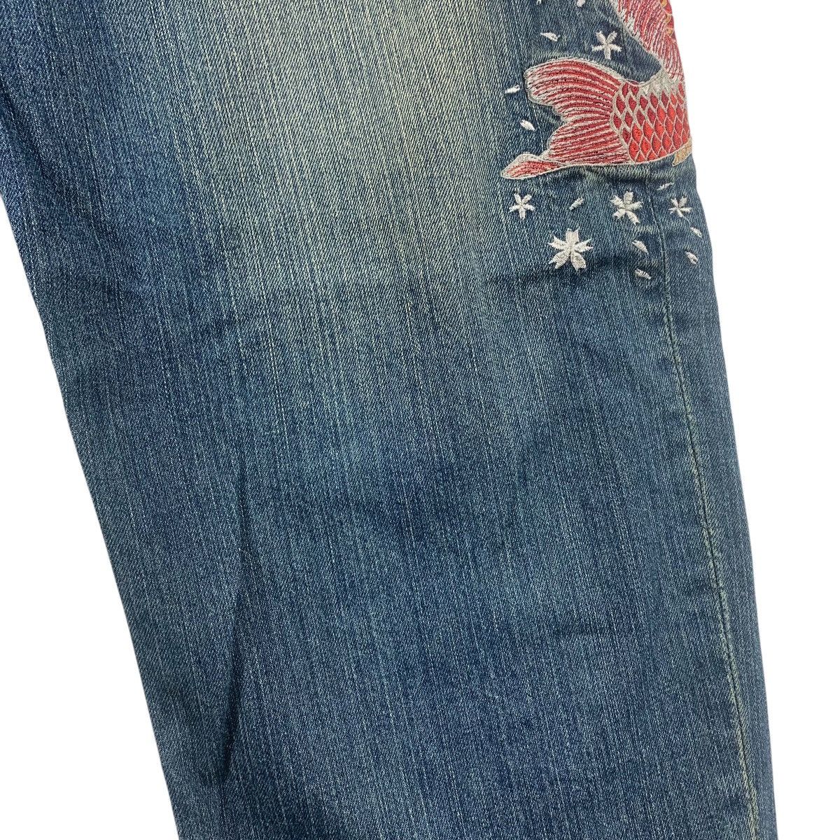 If Six Was Nine × Japanese Brand JAPANESEBRAND Sukajan japanese culture jeans Size US 34 / EU 50 - 20 Thumbnail