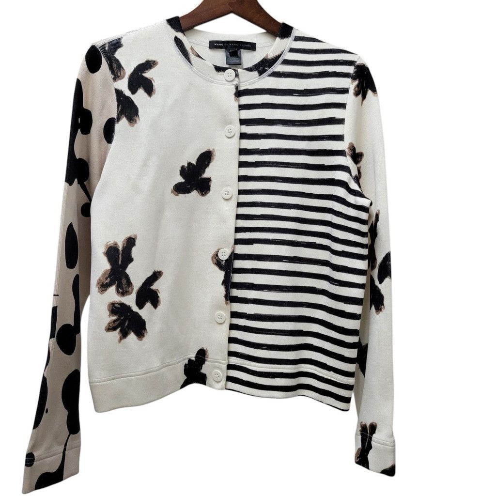 Marc by Marc Jacobs Marc By Marc Jacobs Patchwork Cardigan Women's Size Large Size L / US 10 / IT 46 - 5 Thumbnail