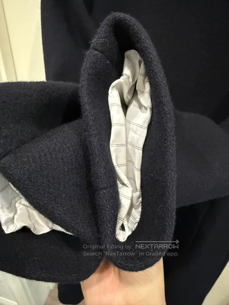 Jil Sander Jil Sander size 32 Black double-breasted coat Size XS / US 0-2 / IT 36-38 - 2 Thumbnail