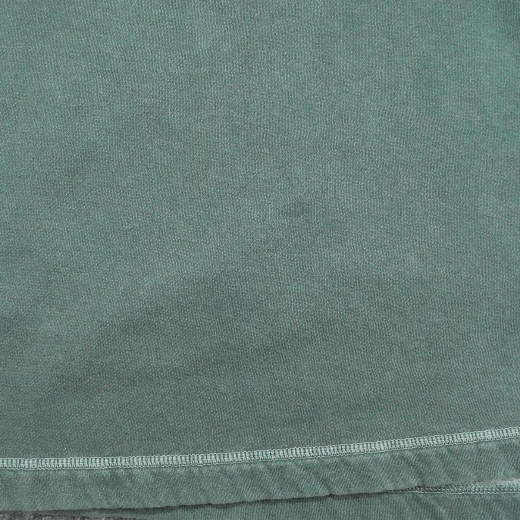 Abercrombie & Fitch VINTAGE Abercrombie & Fitch Sweatshirt Adult Large Green Faded Henley Distressed 90s Mens Size US L / EU 52-54 / 3 - 7 Thumbnail