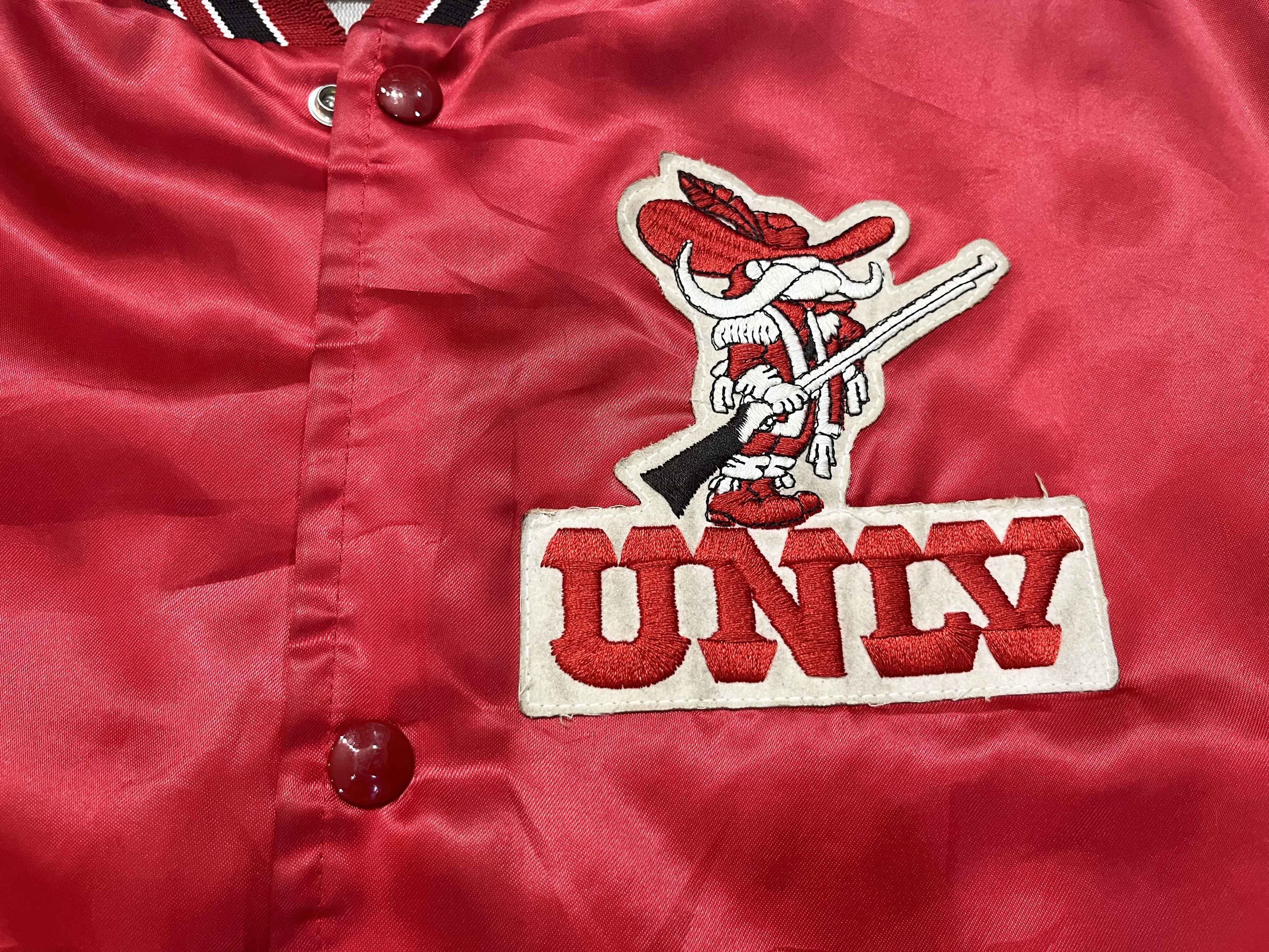 Vintage Vintage UNLV Runnin' Rebels NCAA Bomber Satin Jacket Size US L / EU 52-54 / 3 - 2 Thumbnail