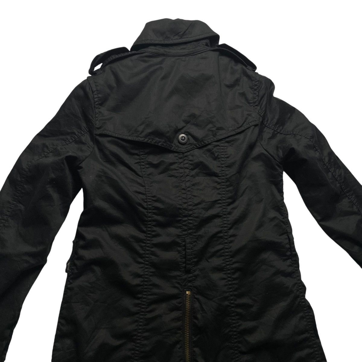 If Six Was Nine 🇯🇵 GOA PUNK GOTHIC TRENCH COAT JACKET Size S / US 4 / IT 40 - 7 Thumbnail