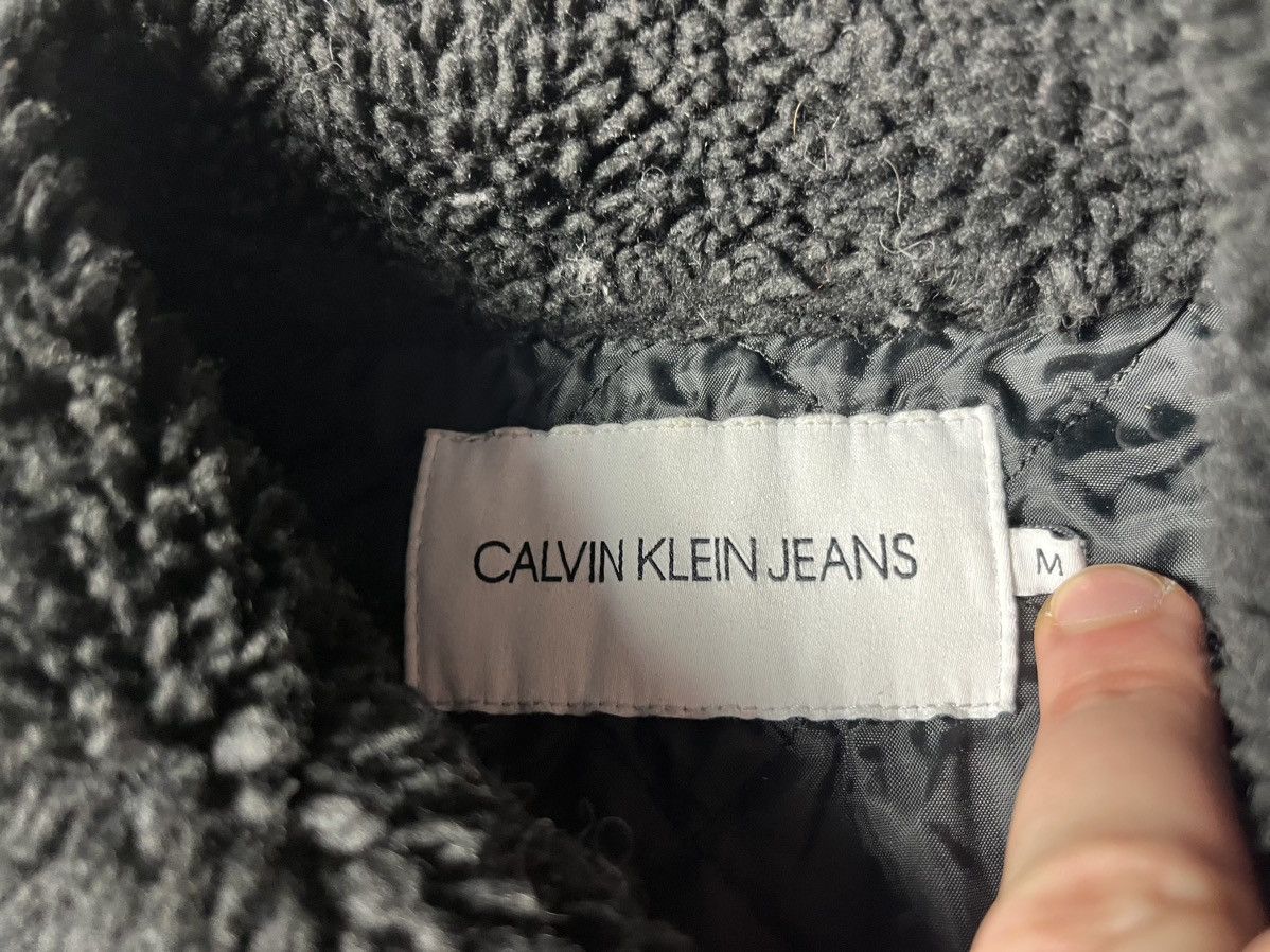 Calvin Klein Calvin Klein jeans denim bomber sherpa jacket size Medium Size US M / EU 48-50 / 2 - 4 Thumbnail