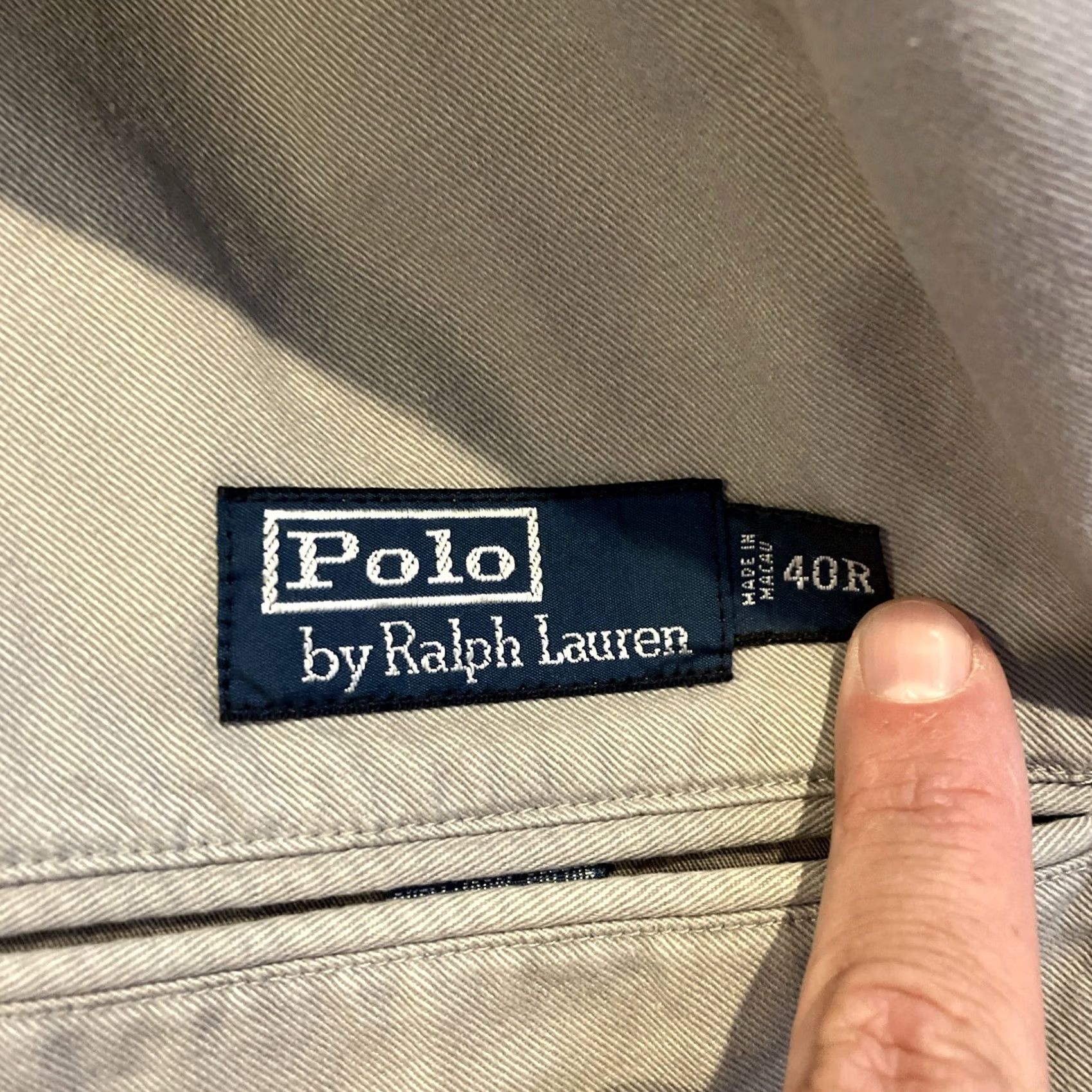 Ralph Lauren Polo Ralph Lauren NAVAL CLOTHING COMPANY Blazer Gray Cotton 40R Mens Size US L / EU 52-54 / 3 - 4 Thumbnail