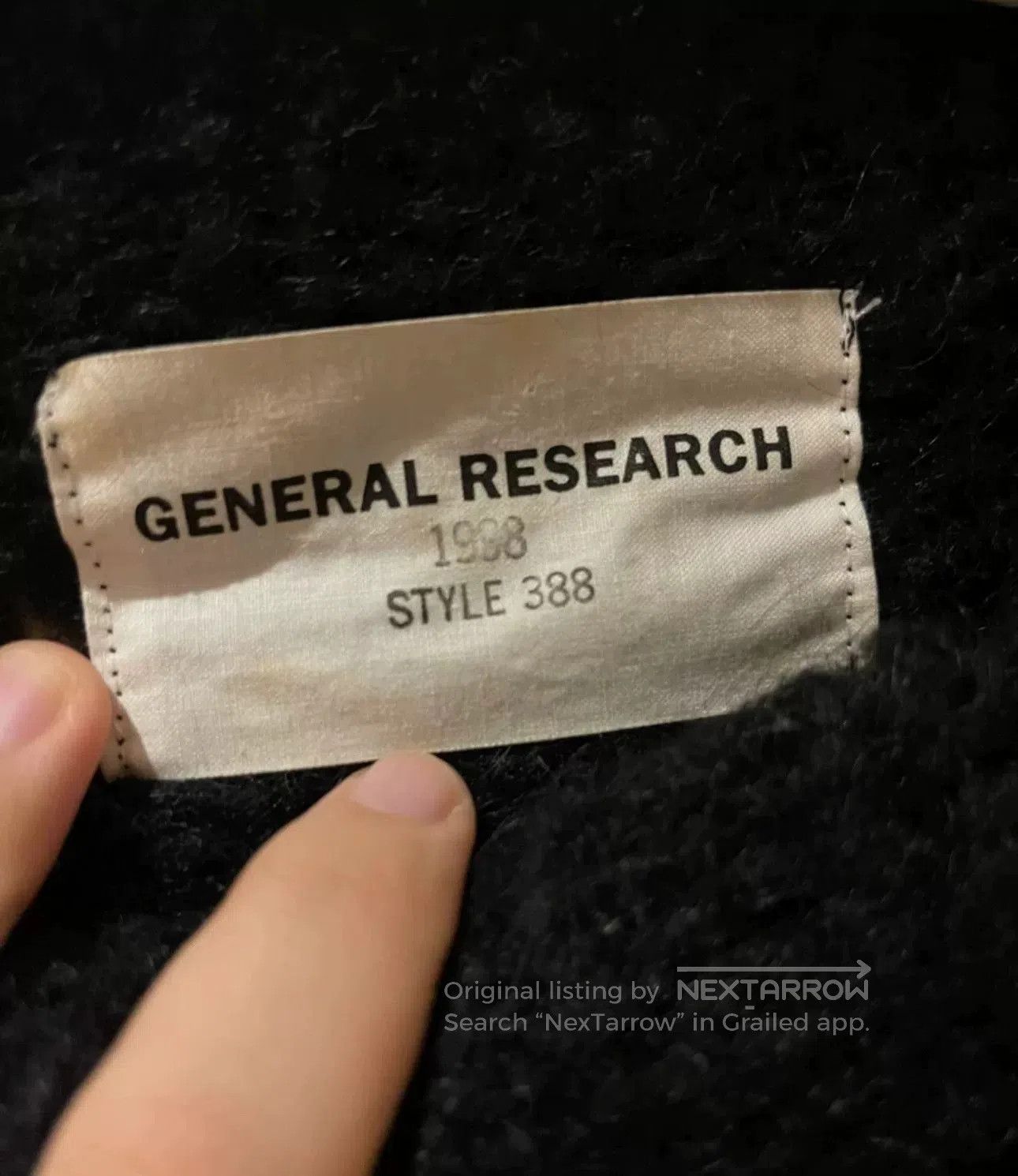 General Research General Research 1998 Mohair Sweater. Size US M / EU 48-50 / 2 - 6 Thumbnail