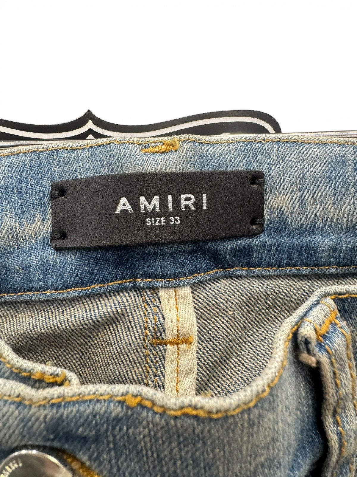 Amiri Amiri Brown Plaid Mx2 Jeans Size US 33 - 3 Thumbnail