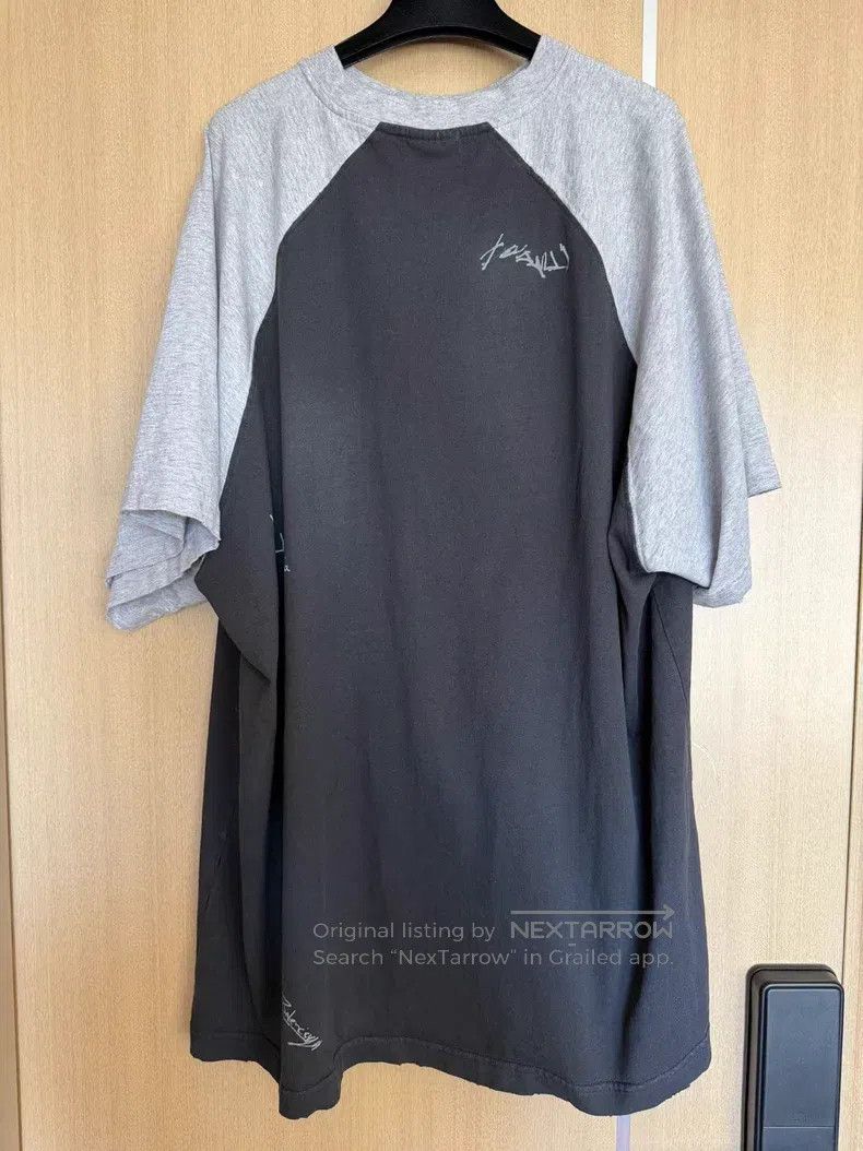 Balenciaga Balenciaga Shoulder-to-shoulder color-block signature prin Size US L / EU 52-54 / 3 - 2 Thumbnail
