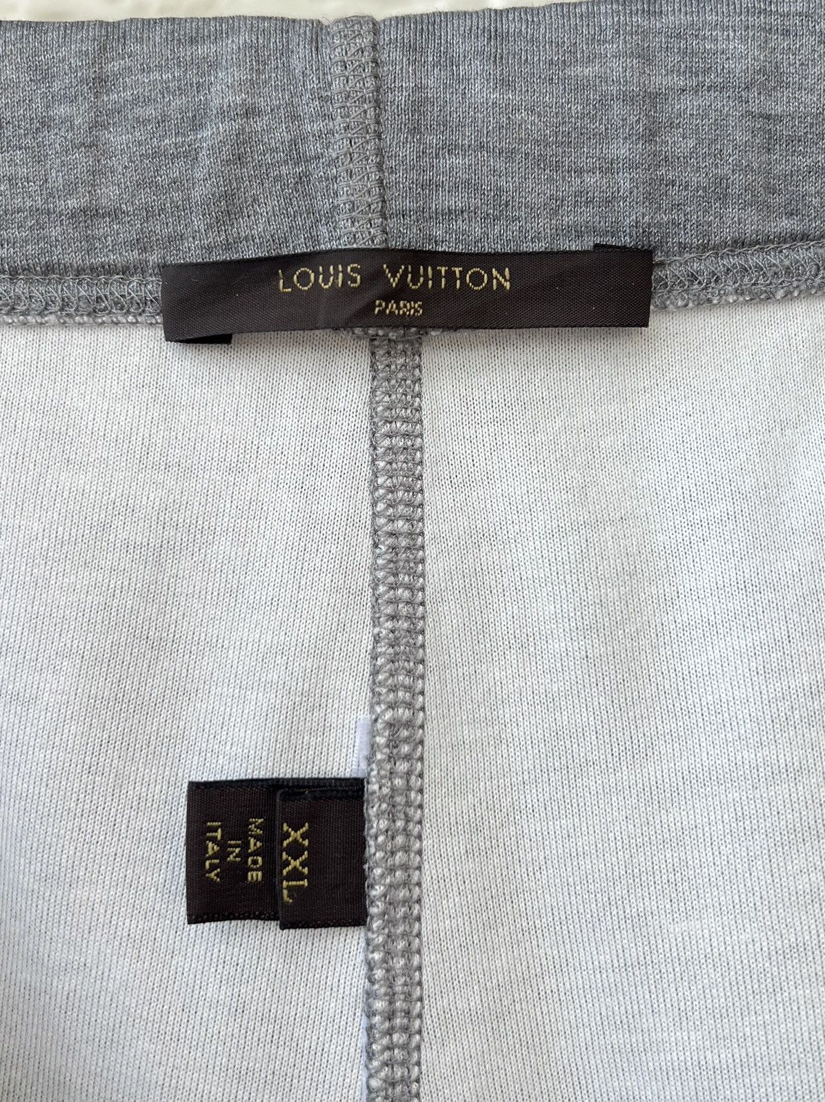 Louis Vuitton Louis Vuitton LV Logo Gray Pants Sweatpants Size 24" / US 00 / IT 34 - 7 Thumbnail