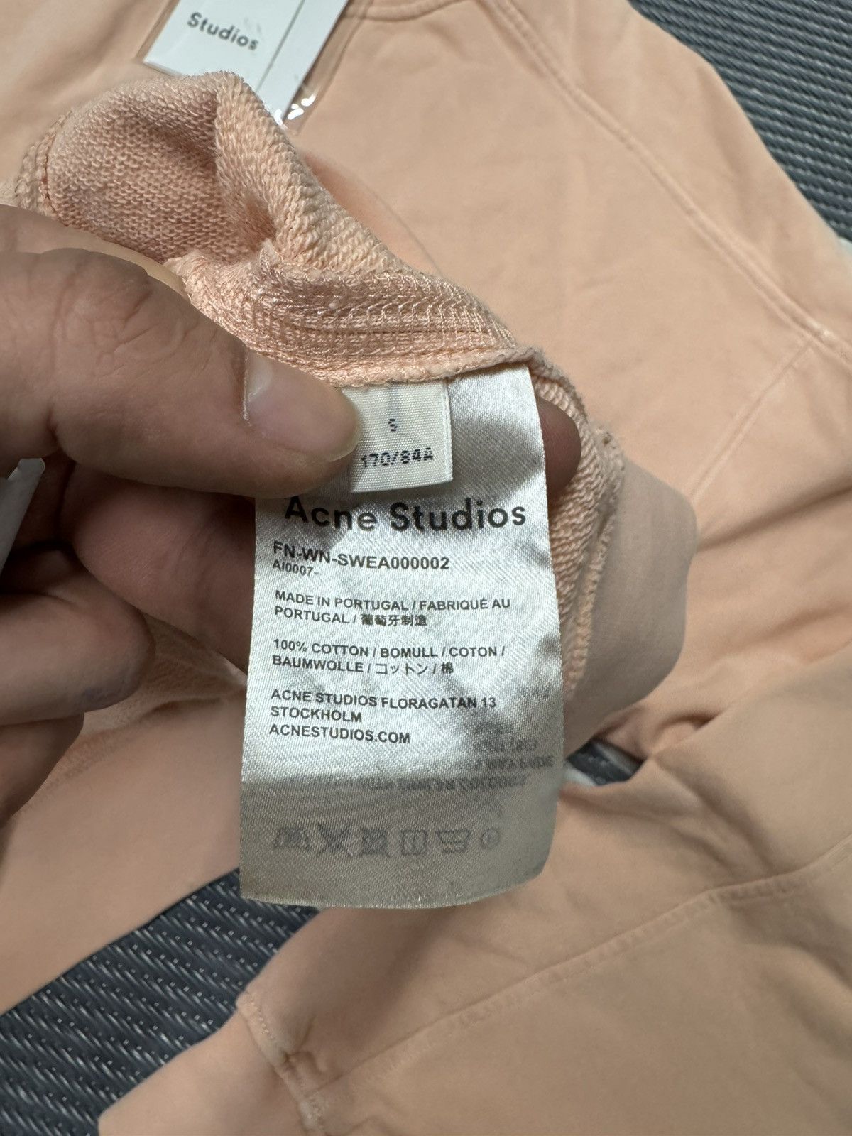 Acne Studios Acne Studios Oversized sweatshirt Size US S / EU 44-46 / 1 - 4 Thumbnail