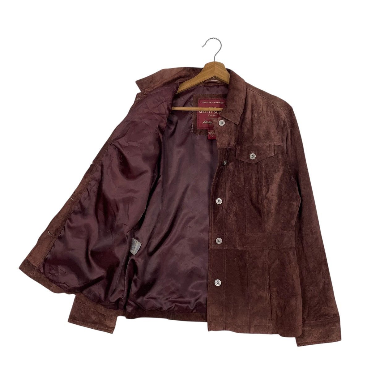 Eddie Bauer Edfie Bauer Seattle Suede Women Jacket Size L / US 10 / IT 46 - 9 Thumbnail