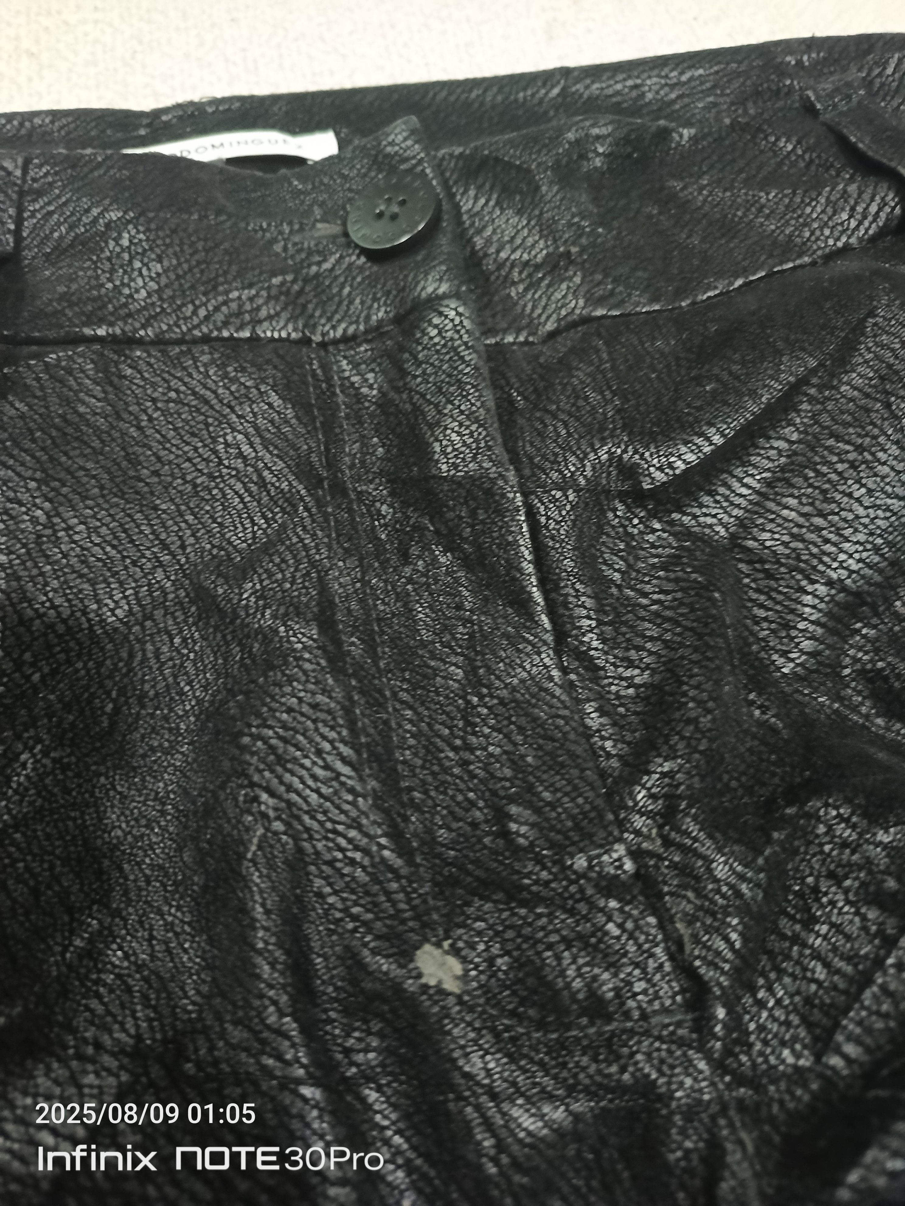 Adolfo Dominguez ADOLFO DOMINGUEZ Black Pant Size 32" / US 10 / IT 46 - 10 Thumbnail