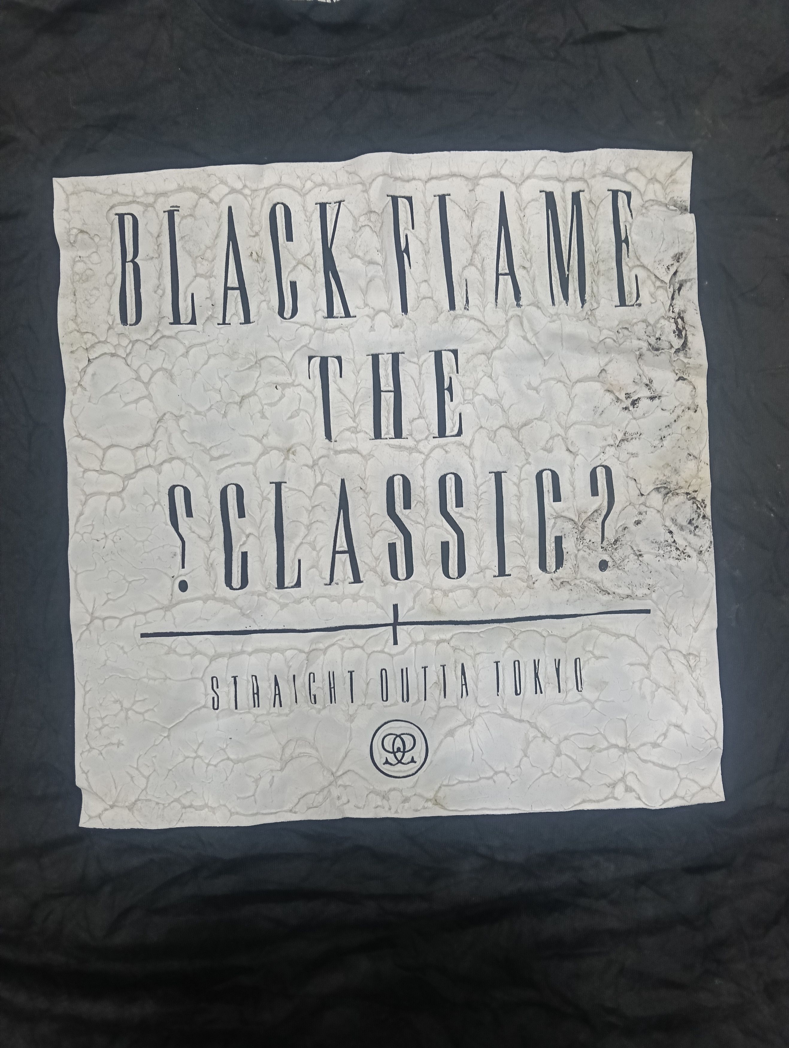 Japanese Brand Black Flame The Classic Tee Size US M / EU 48-50 / 2 - 1 Thumbnail