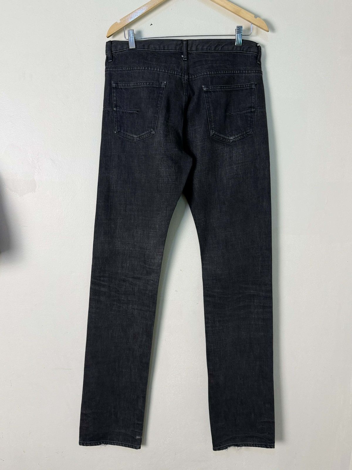 Dior Unaltered Dior by Hedi Slimane Black SS03 Clawmark Pants Size US 32 / EU 48 - 2 Thumbnail
