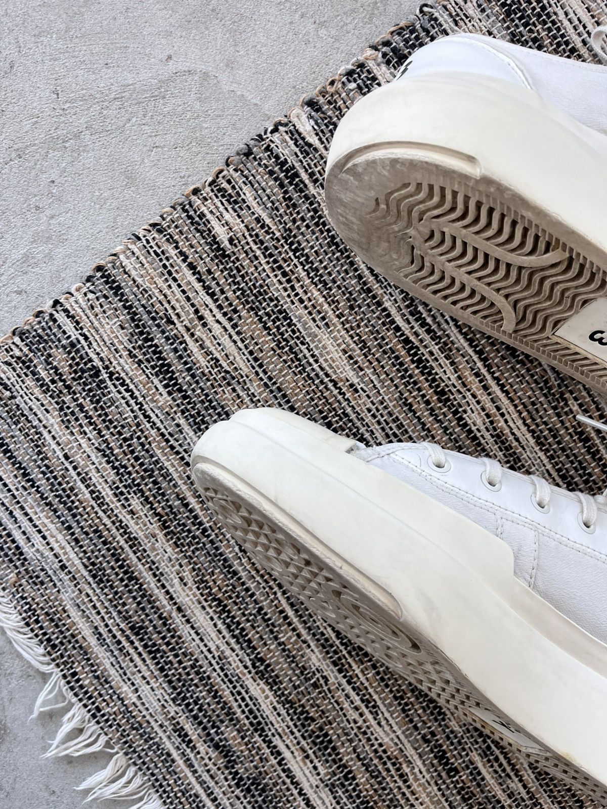 Adidas × Y-3 Vintage Adidas Y3 Ajatu Court Low Sneakers White Leather Y2K Size US 11 / EU 44 - 11 Thumbnail