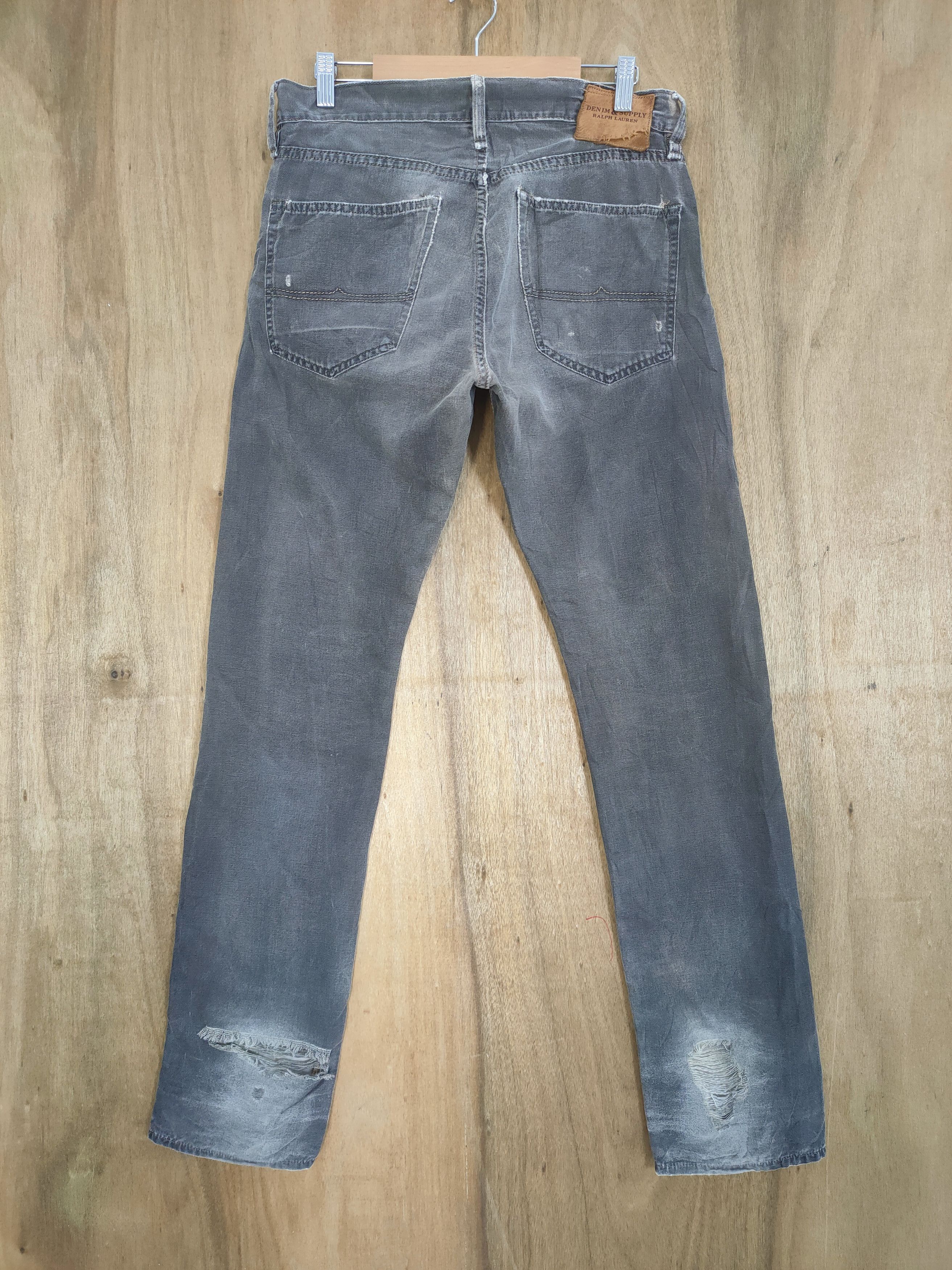 Ralph Lauren VINTAGE RALPH LAUREN BUTTONFLY FADED BROWN JEAN DENIM PANTS Size US 30 / EU 46 - 7 Thumbnail