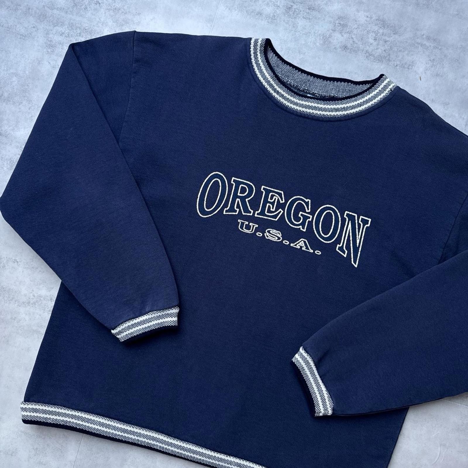 Other Y2K Oregon USA Vintage 00s Sweatshirt Size US L / EU 52-54 / 3 - 6 Thumbnail