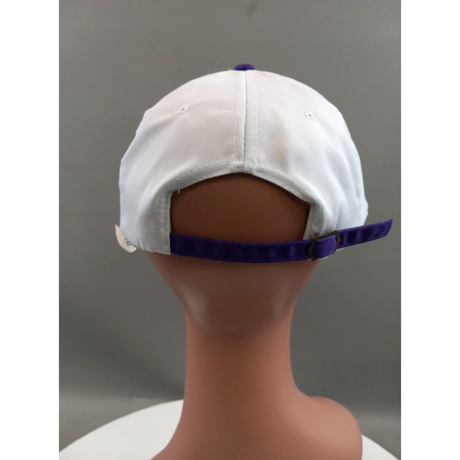 Vintage VINTAGE Crown Royal Snapback White Hat Purple Bill 90s Adjustable Mens Cap Size ONE SIZE - 3 Thumbnail