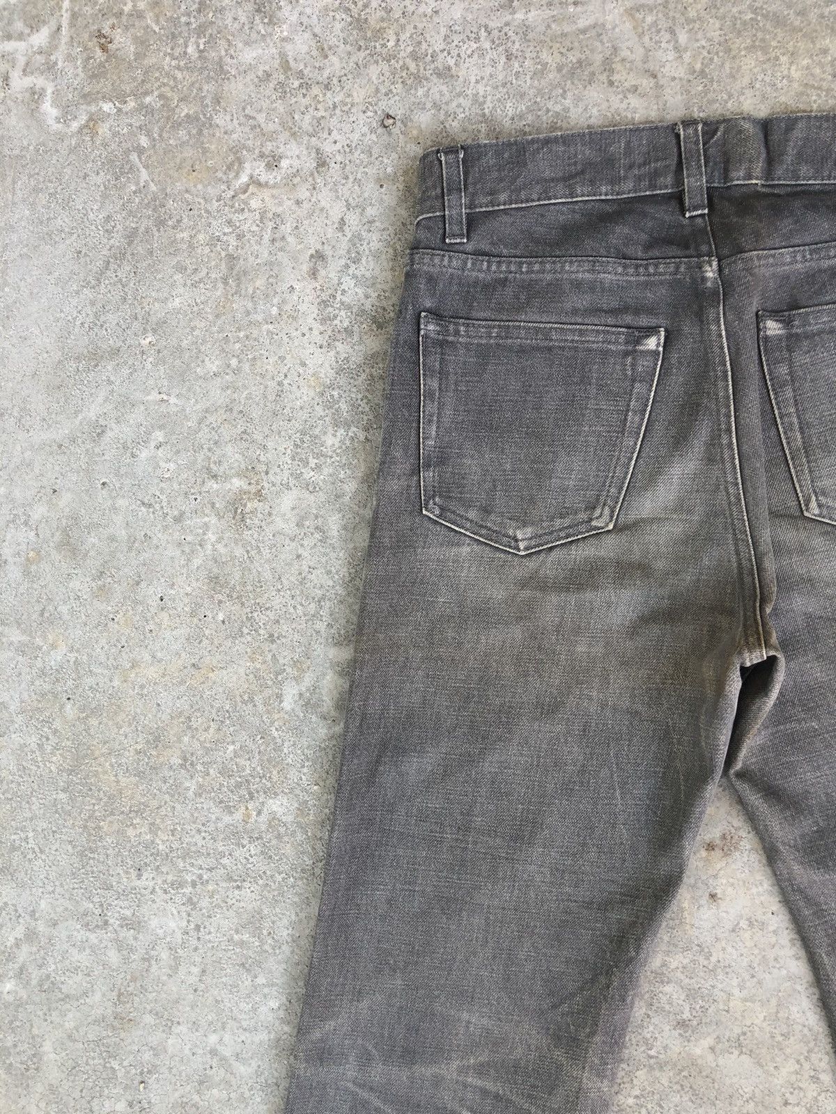 Helmut Lang Helmut Lang Classic Raw Denim Distressed Size US 31 - 9 Thumbnail