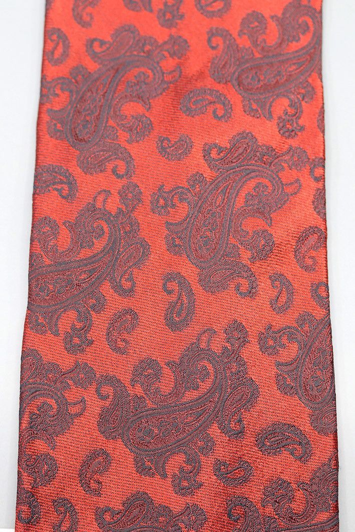 Joop! Vintage JOOP! Red Paisley Silk Tie – Made in Italy Size ONE SIZE - 7 Thumbnail