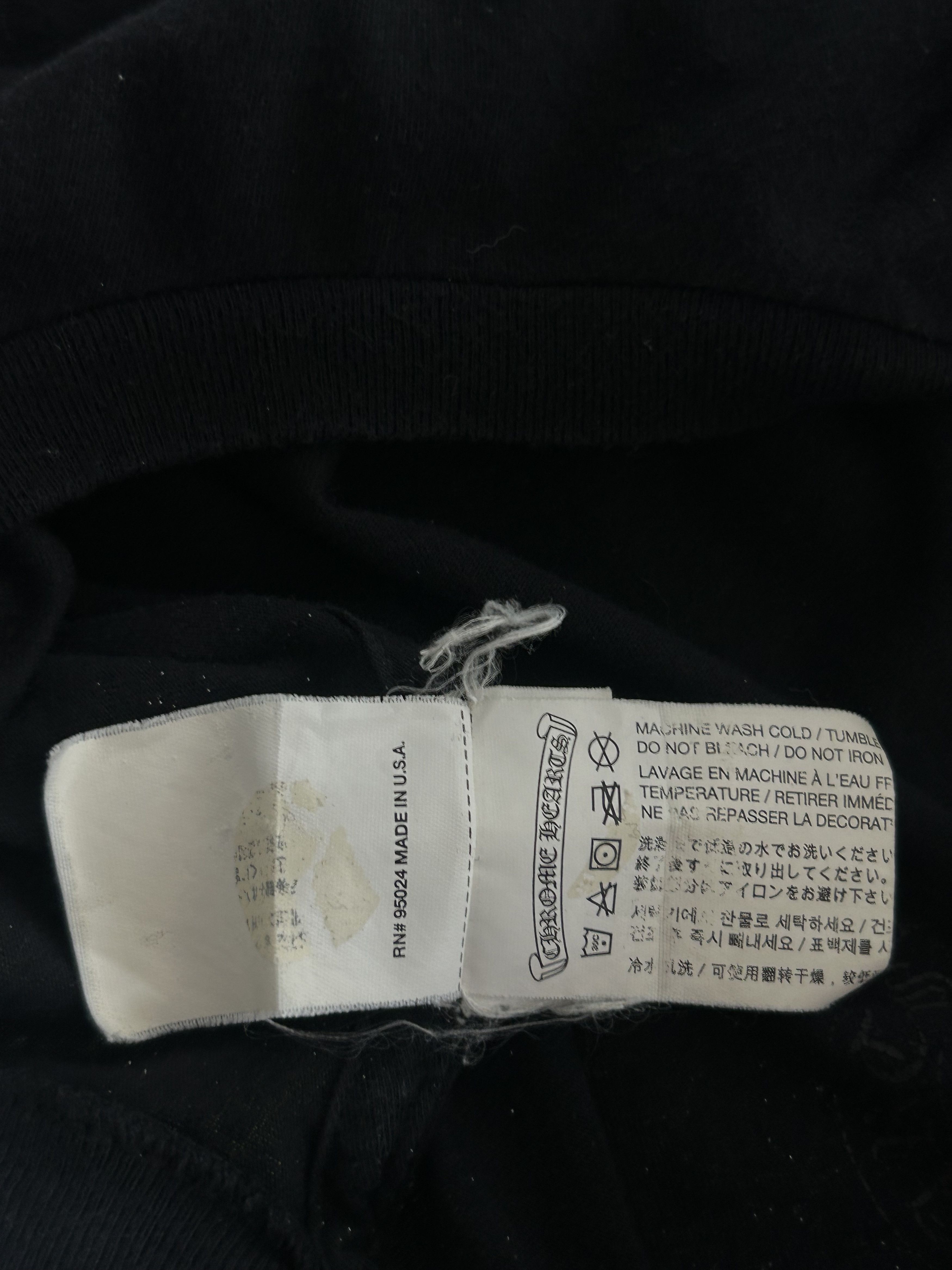 Chrome Hearts Chrome Hearts Foti Black & White Deer Logo T-Shirt Size US XL / EU 56 / 4 - 5 Thumbnail