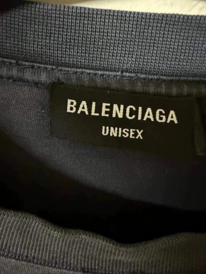 Balenciaga Balenciaga Bat Short Sleeve Black Size US S / EU 44-46 / 1 - 3 Thumbnail
