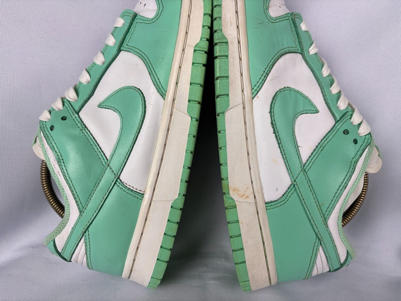 Nike Nike Dunk Low Green Glow White Low Sneakers US 8 UK 5.5 Size US 8 / IT 38 - 10 Thumbnail