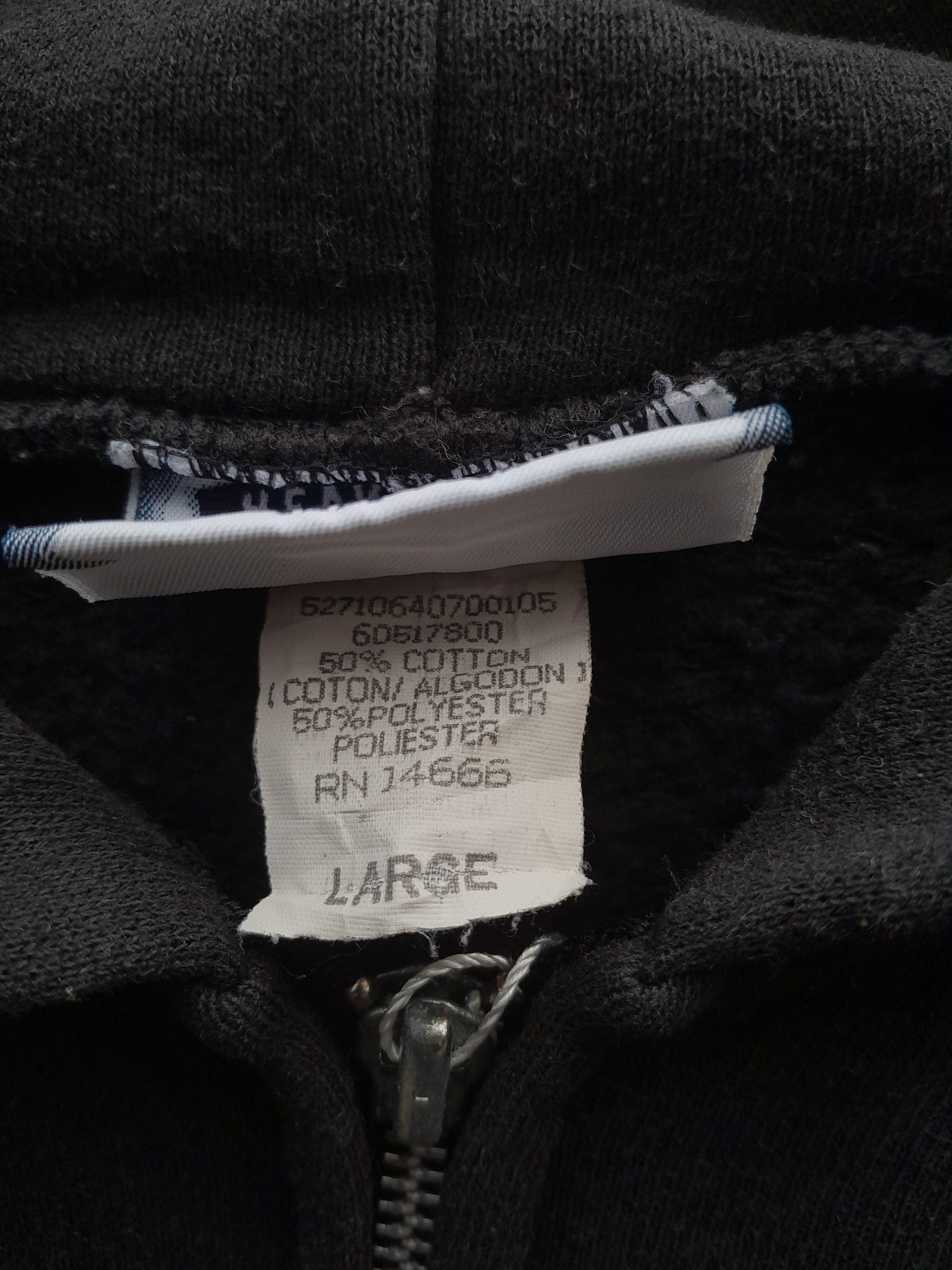 Lee Vintage 90s LEE blank zipper hoodies Size US L / EU 52-54 / 3 - 4 Thumbnail