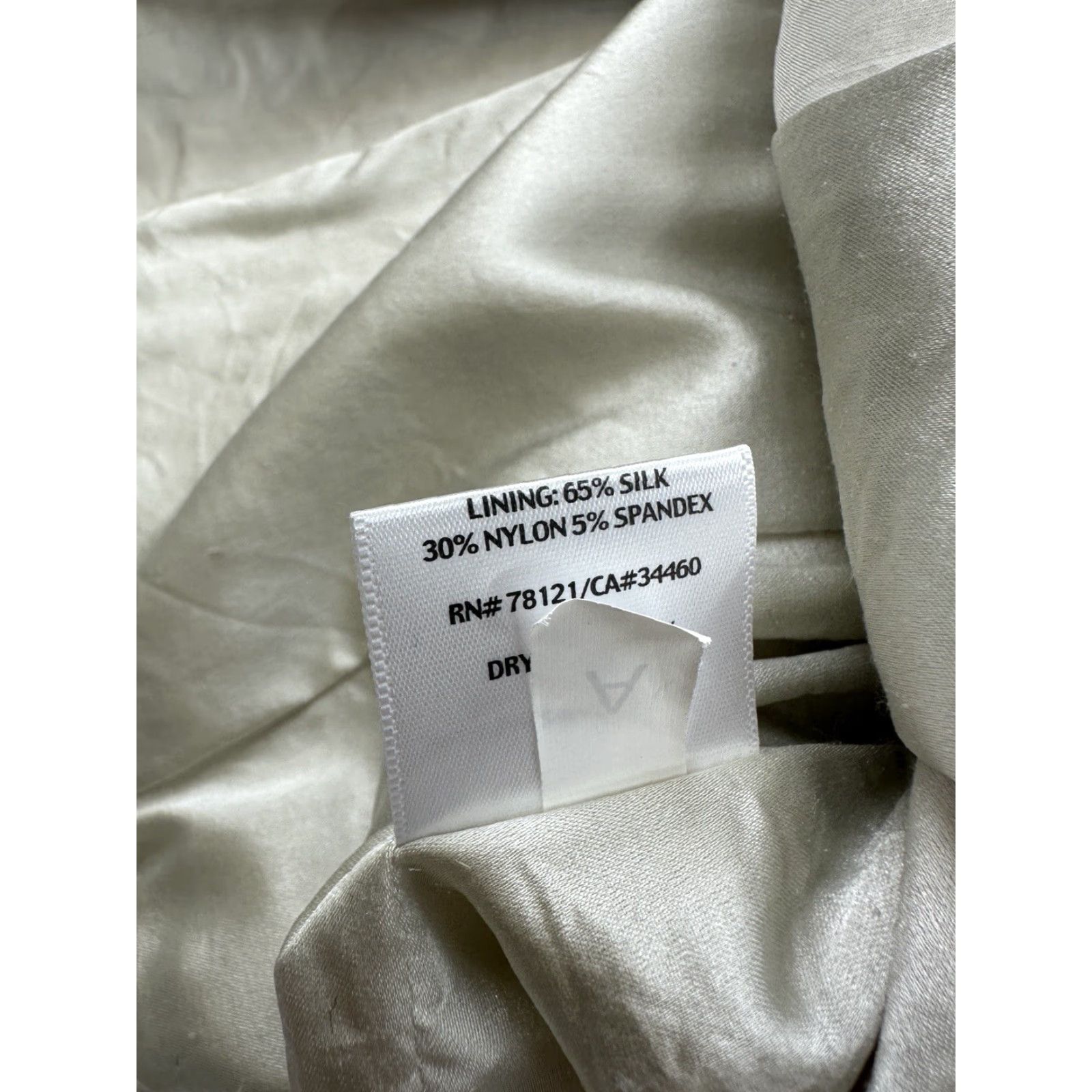 Eileen Fisher Eileen Fisher Jacket Womens Small Beige Polished Ramie Stretch Full Zip Coat Size S / US 4 / IT 40 - 5 Thumbnail