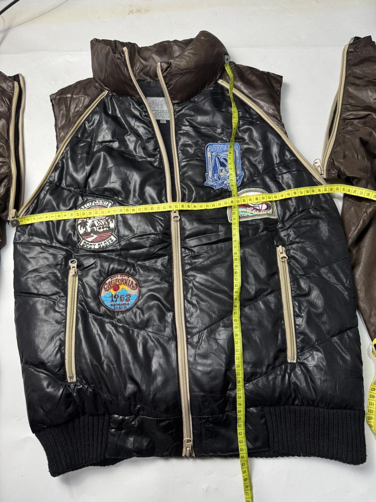 14th Addiction Archived Puffer Jacket Body Glove 2000s Styled Size US M / EU 48-50 / 2 - 6 Thumbnail