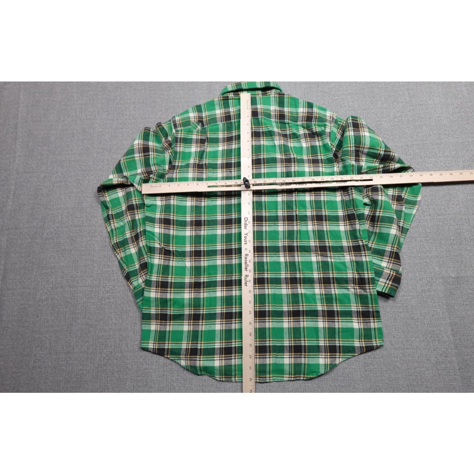 Polo Ralph Lauren Polo Ralph Lauren Twill Button-Up Shirt Mens Large Green Plaid Chin Strap NEW* Size US L / EU 52-54 / 3 - 7 Thumbnail