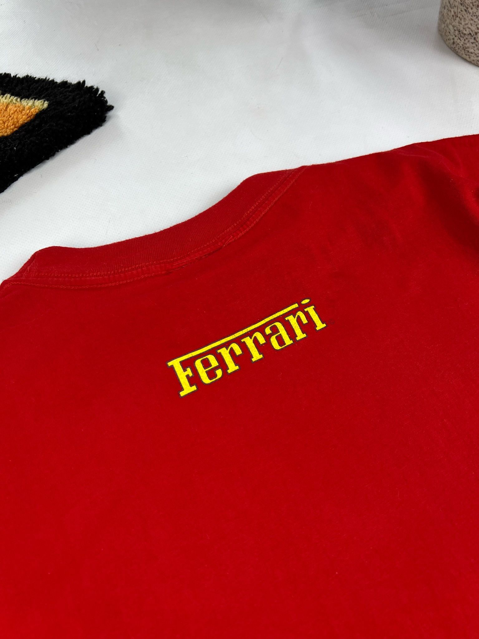 Ferrari Vintage Ferrari Racing F1 T-Shirt 1996 Big Logo Red Men Sz L Size US XL / EU 56 / 4 - 9 Thumbnail