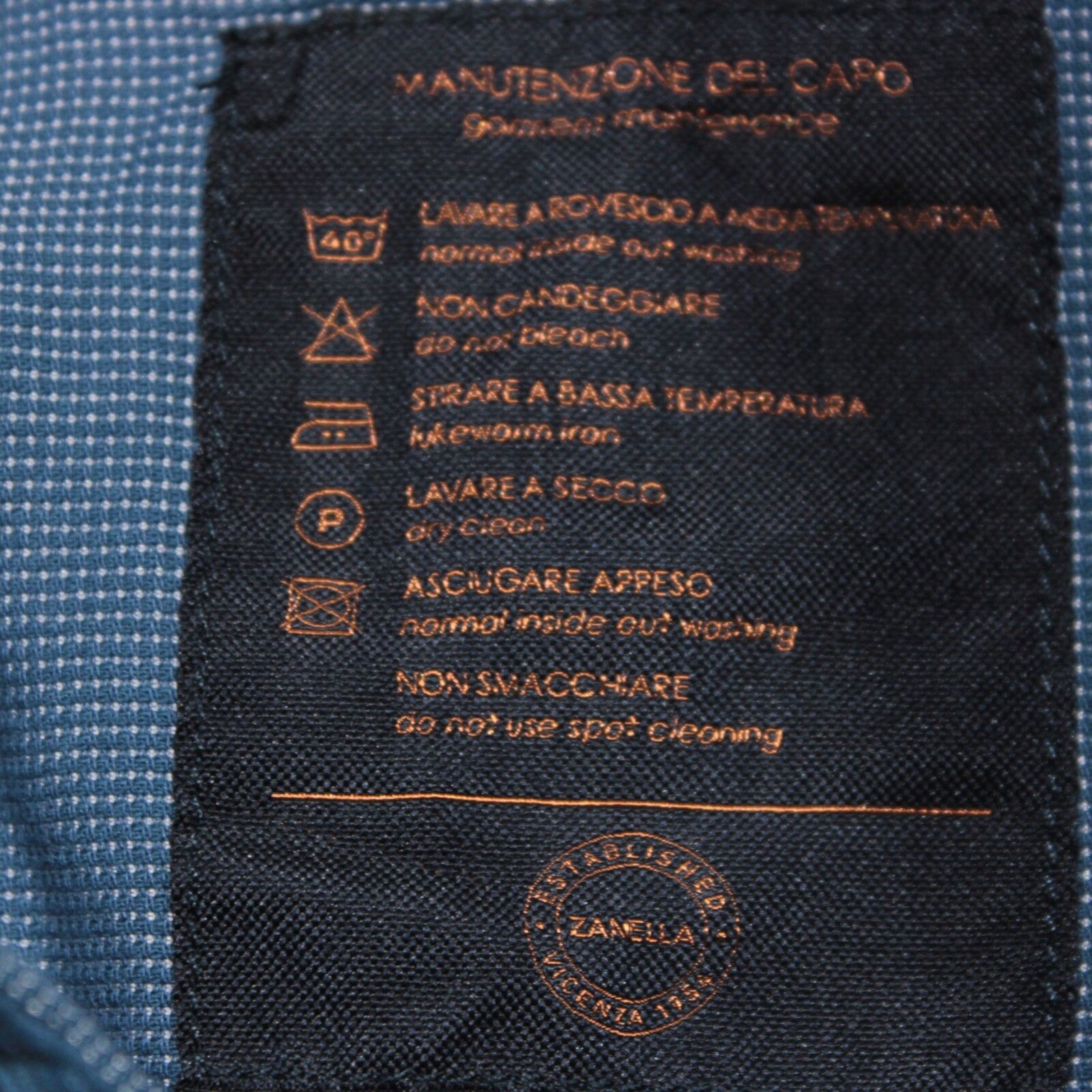 Zanella Zanella New with tags Chino Size 32 US In Blue Size US 32 / EU 48 - 8 Thumbnail