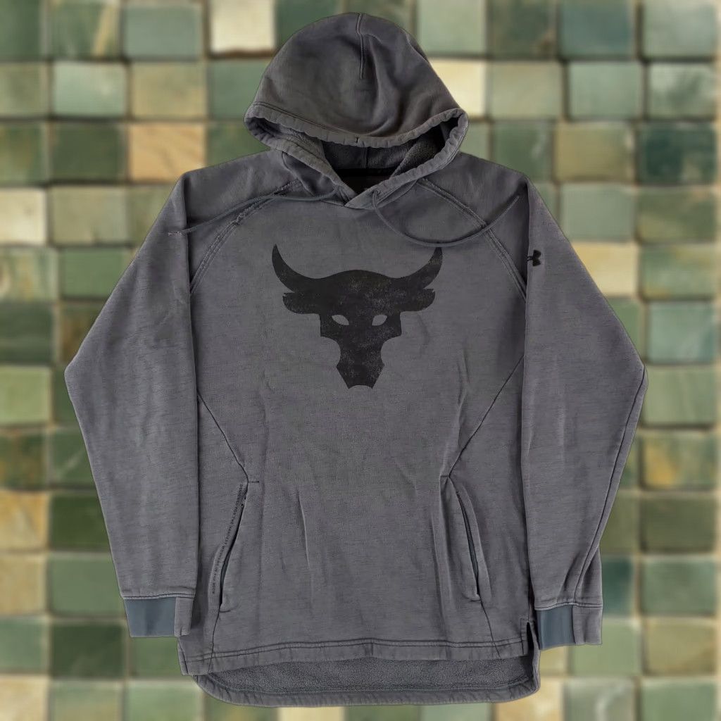 Under Armour Under Armour Hoodie Project Rock Dwayne Johnson Gray Mens M Size US M / EU 48-50 / 2 - 1 Thumbnail