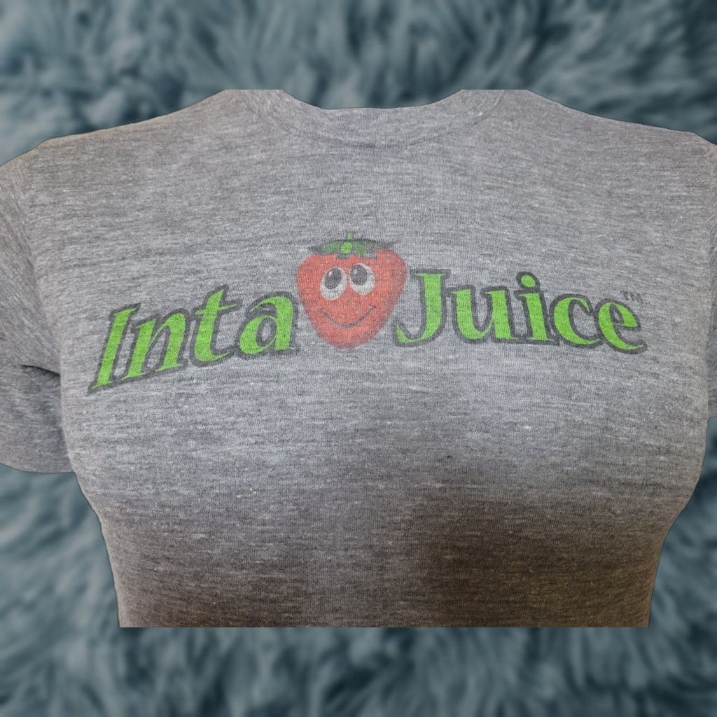 Logo 7 Inta Juice Logo T Shirt Small Gray Men Super Soft Nice Size US S / EU 44-46 / 1 - 1 Thumbnail