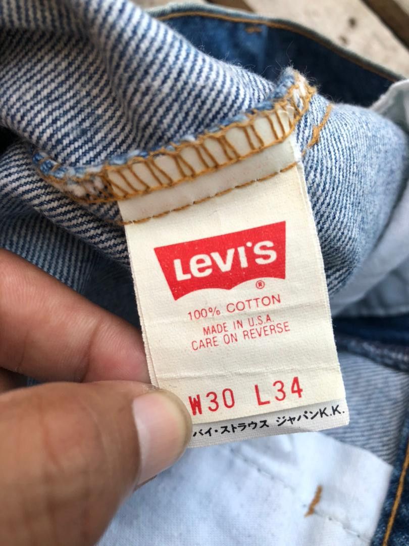 Levi's Vintage Levi's 510-0217 Denim Jeans W30 L34 Size US 29 - 4 Thumbnail