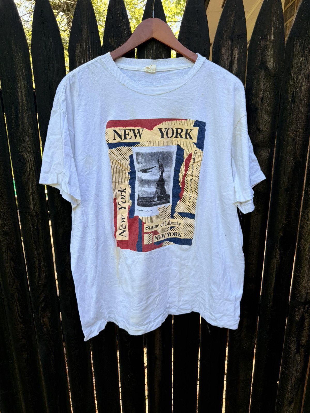 Vintage VTG New York Statue of Liberty tee Size XL Size US XL / EU 56 / 4 - 1 Thumbnail