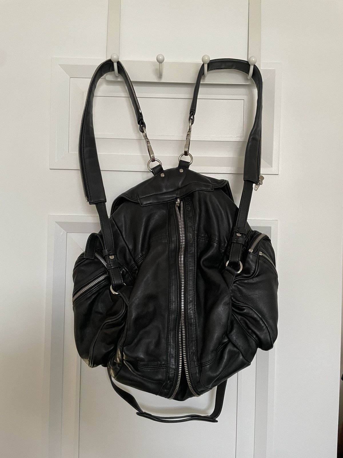 Alexander Wang Alexander Wang Marti convertiable backpack black leather Size ONE SIZE - 6 Thumbnail