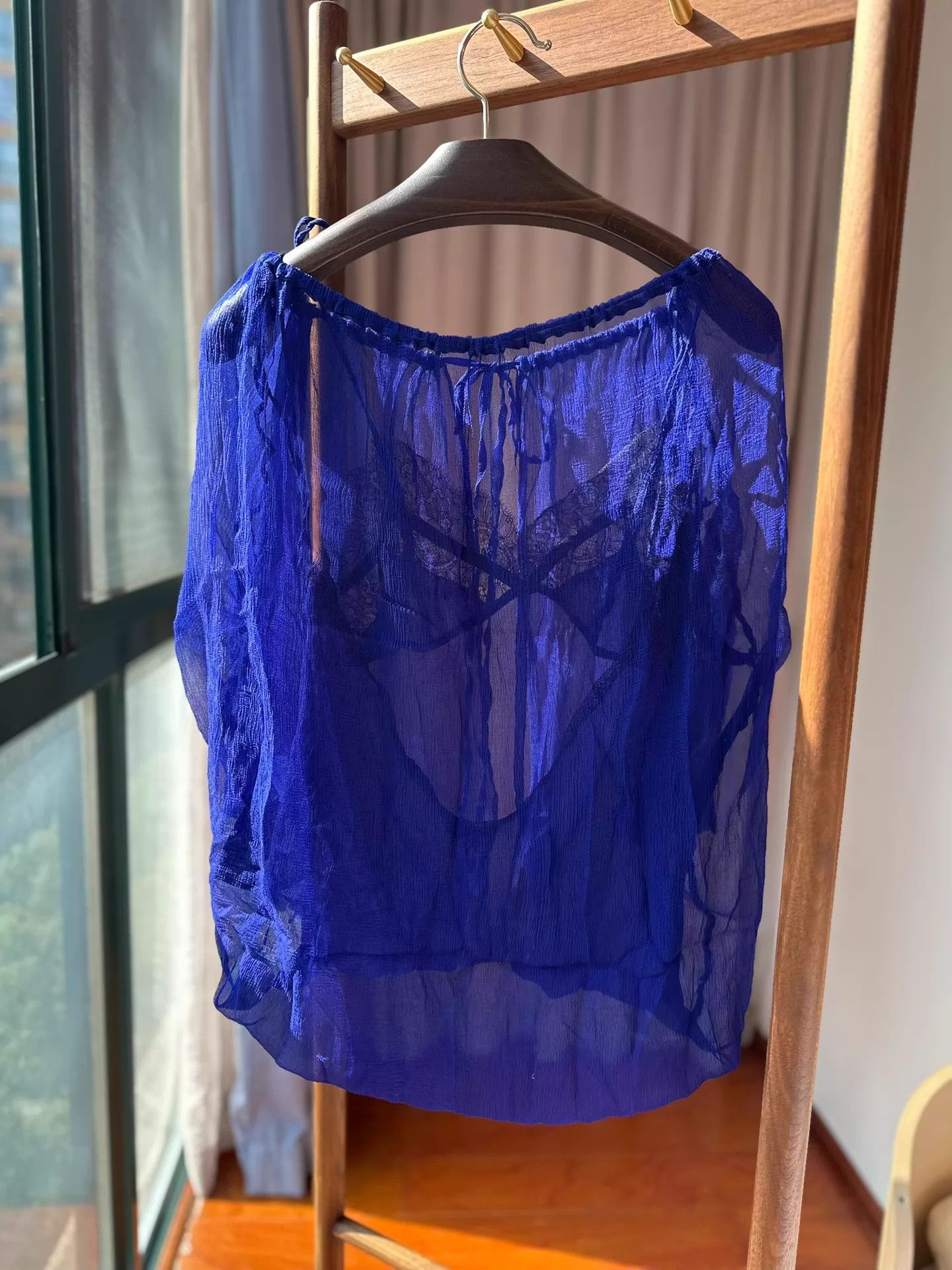 Dries Van Noten DVN Silk Double-Layered Structured Colorful Top Size 36 New Size XS / US 0-2 / IT 36-38 - 6 Thumbnail