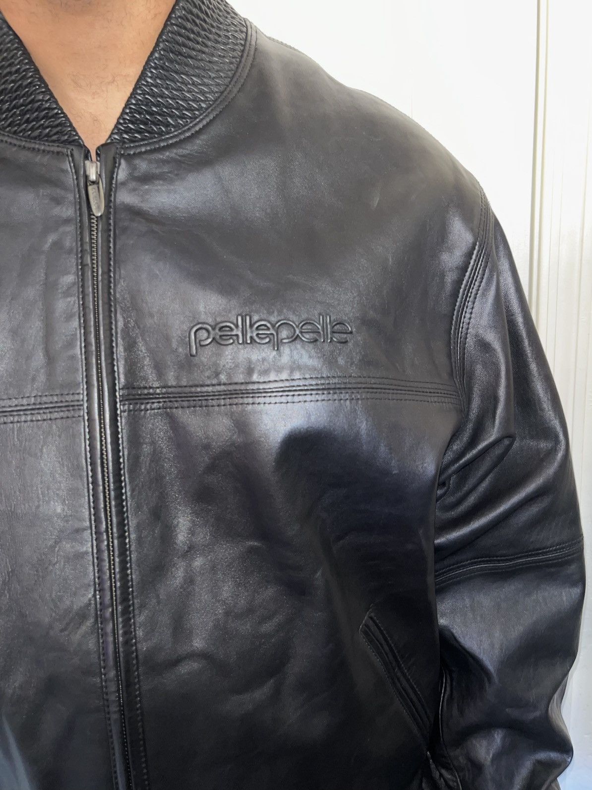 Pelle Pelle Leather PELLE PELLE Bomber jacket Size US XL / EU 56 / 4 - 7 Thumbnail