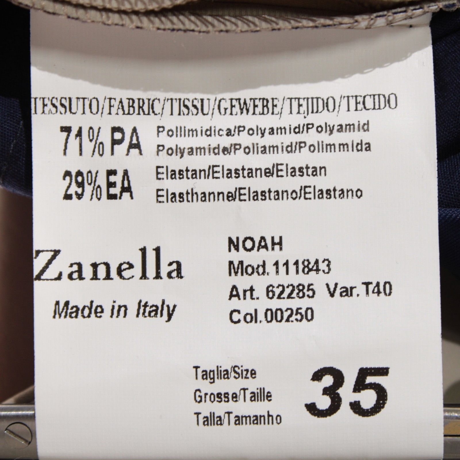 Zanella Zanella New with tags Dress Pants Size 35 US In Beige Size US 35 - 8 Thumbnail