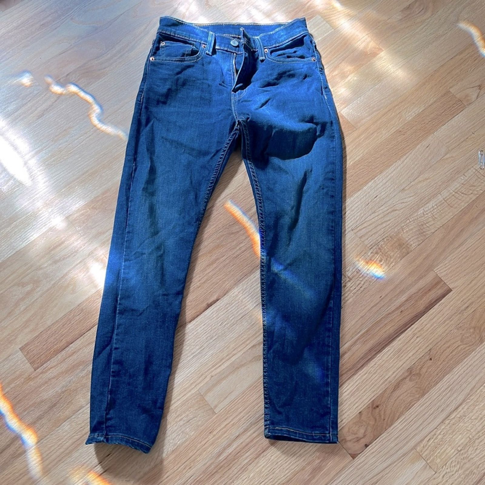 Levi's Levis 512 Slim Taper Jeans Mens 28x30 Blue Stretch Denim Size US 28 / EU 44 - 1 Thumbnail