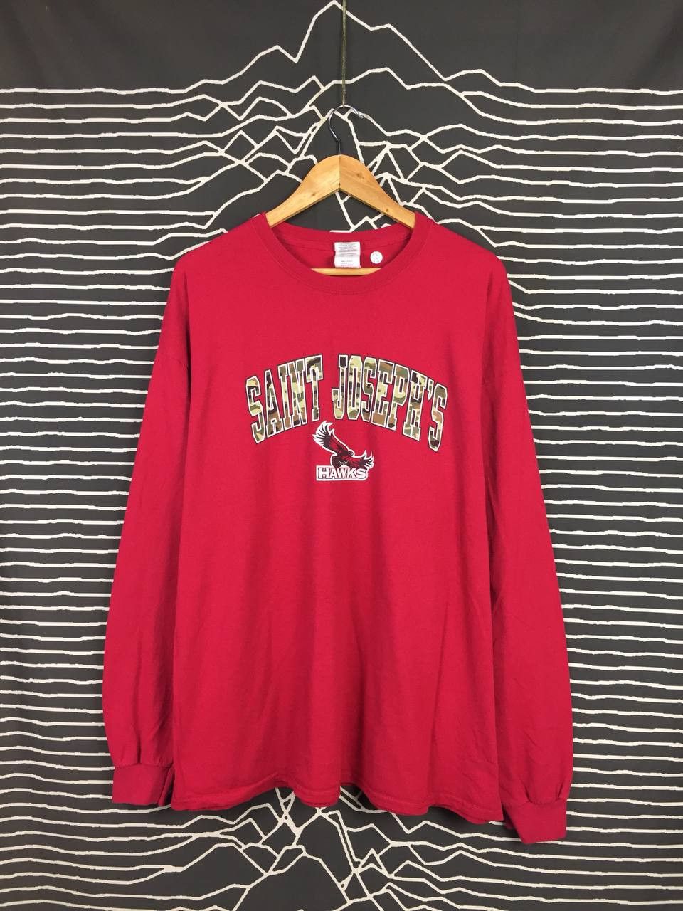 NCAA × Vintage Saint Joseph's University Hawks Basketball Team Tee Size 2XL Size US XXL / EU 58 / 5 - 1 Thumbnail