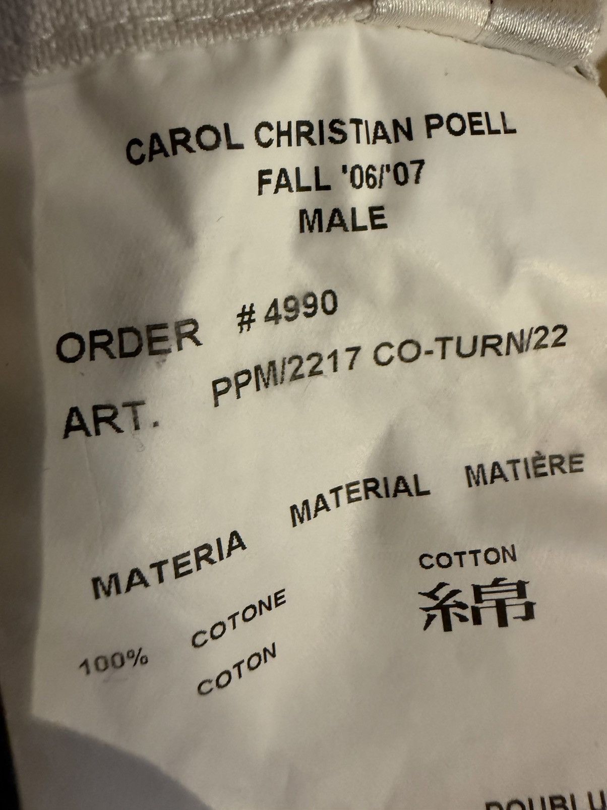 Carol Christian Poell PPM/2217 CO-TURN/22 - FW06 Reversible Pants Size US 28 / EU 44 - 11 Thumbnail
