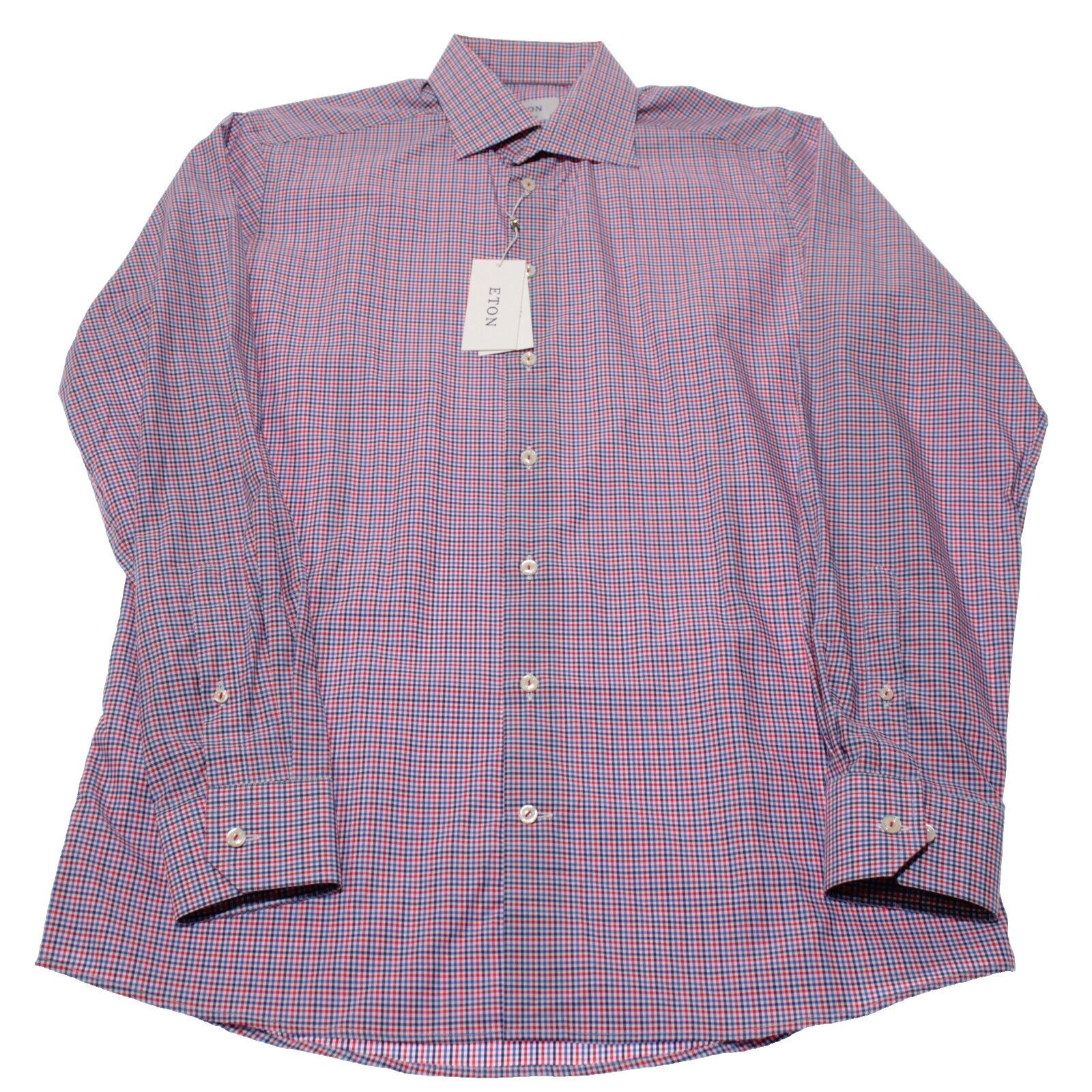 Eton Eton New with tags Shirt Size L US In Red Size US L / EU 52-54 / 3 - 3 Thumbnail