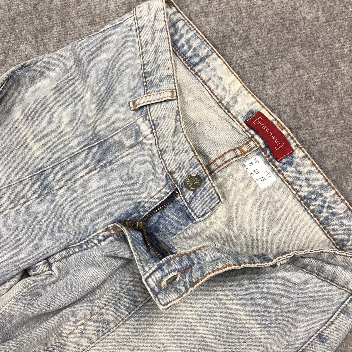 Japanese Brand FLARE DENIM ARGONAUT JAPAN BRAND BOOTCUT PANTS Size 28" / US 6 / IT 42 - 15 Thumbnail