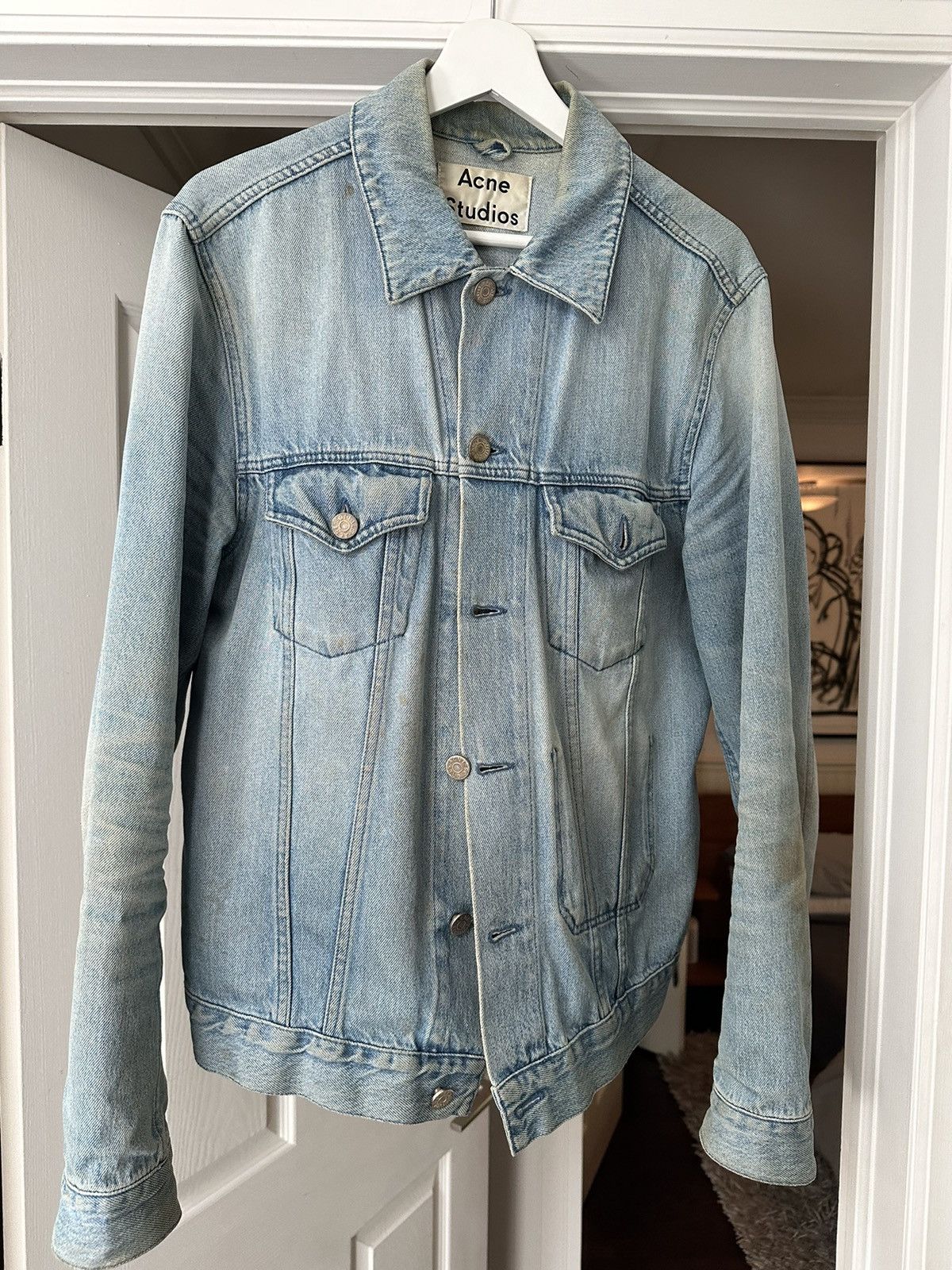 Acne Studios Acne Studios Vintage Denim Jacket Size US L / EU 52-54 / 3 - 1 Thumbnail