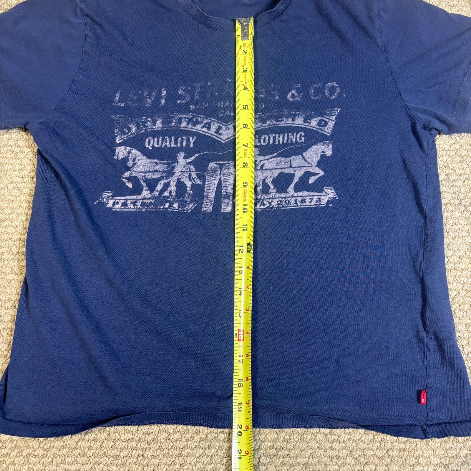 Levi's y2k 2000s style Levi Strauss womens tshirt Large retro Size L / US 10 / IT 46 - 6 Thumbnail