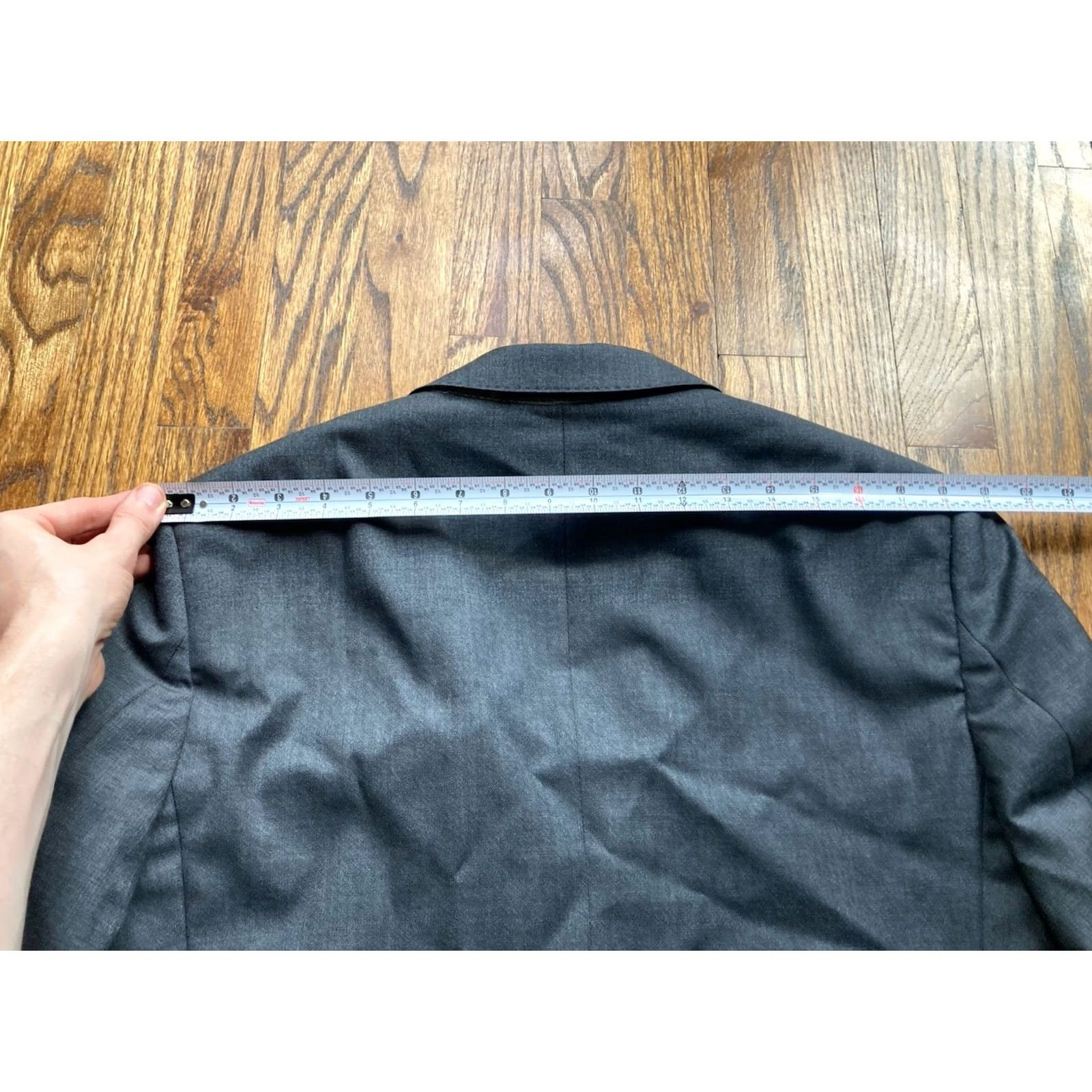 Brooks Brothers Brooks Brothers Blazer Mens 38R Gray Regent Brooksgate Vitale Barberis Wool Size 38R - 7 Thumbnail
