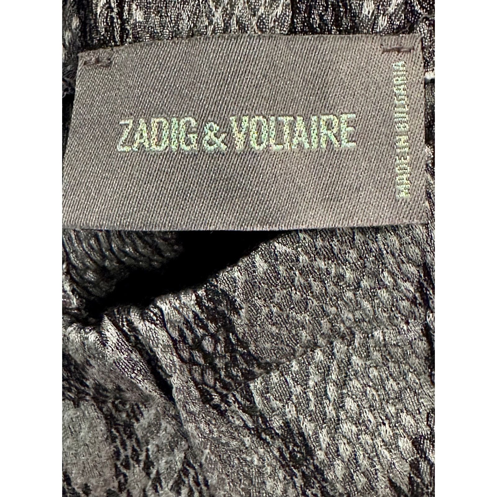 Zadig & Voltaire Zadig & Voltaire Pharell Python Pants Skinny 36 (S) Size 26" / US 2 / IT 38 - 19 Thumbnail