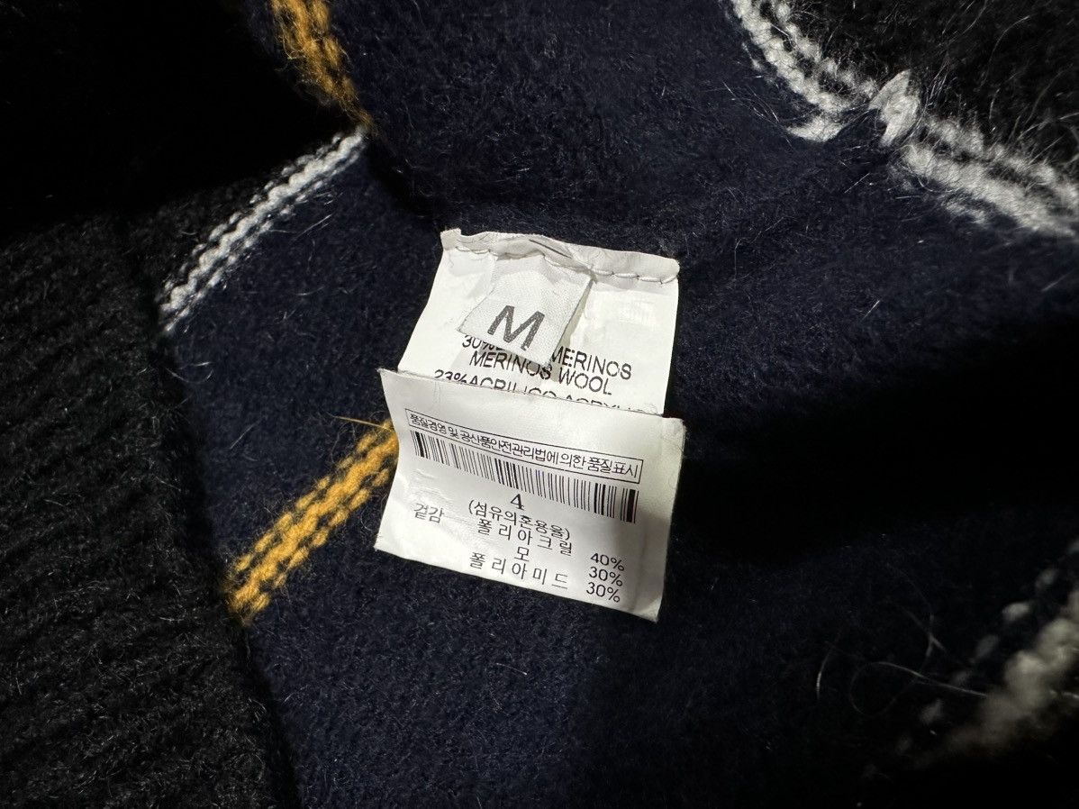 Raf Simons 🔥Raf Simons 10 Corso Como Striped Mohair Wool Sweater Size US M / EU 48-50 / 2 - 5 Thumbnail